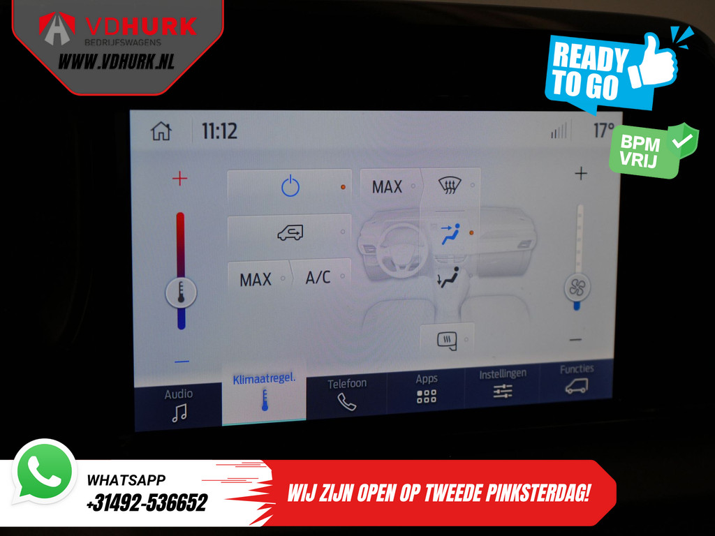 Ford Transit Courier Bestelbus 1.5 Trend 100 pk BPM VRIJ! Ready2Go NL Auto/ Carplay/ Camera/ PDC /Cruise /LMV 21