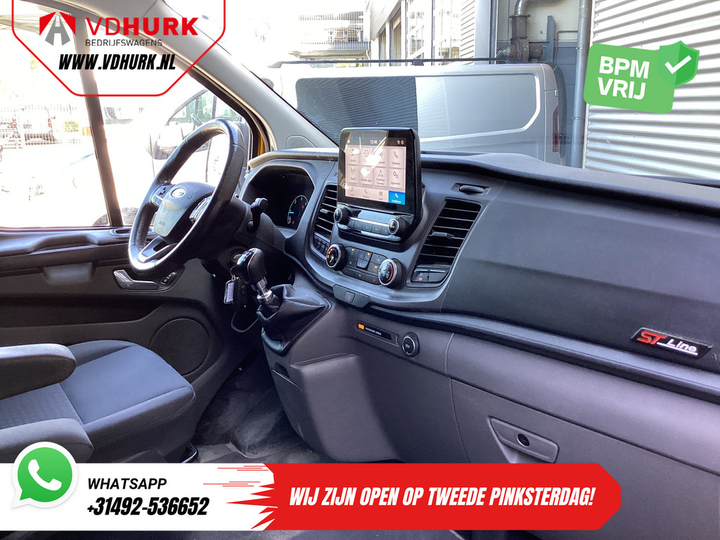 Ford Transit Custom Bestelbus 340 2.0 TDCI 130 pk L2 EXPORT ONLY Trend 2.8t Trekverm./ 2x Schuifdeur/ Imperiaal/ Carplay/ Camera/ Trekhaak 2