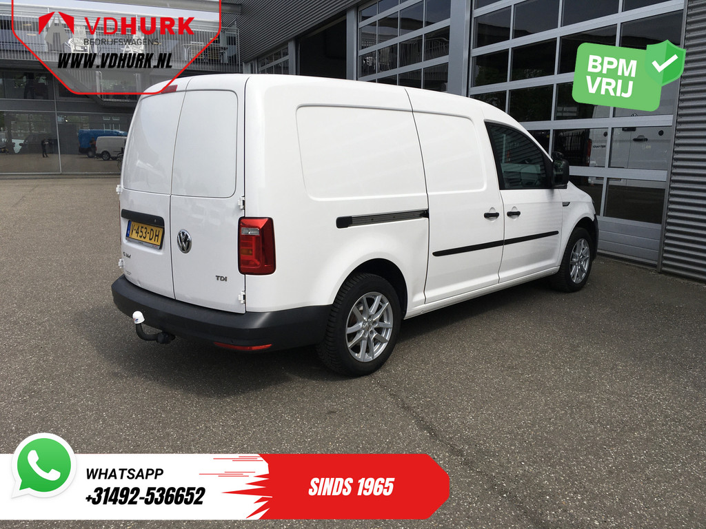 Volkswagen Caddy Bestelbus 2.0 TDI 100 pk DSG Aut. Maxi EXPORT ONLY APK 1-2026/ Navi/ LMV/ Cruise/ Trekhaak/ Airco 9