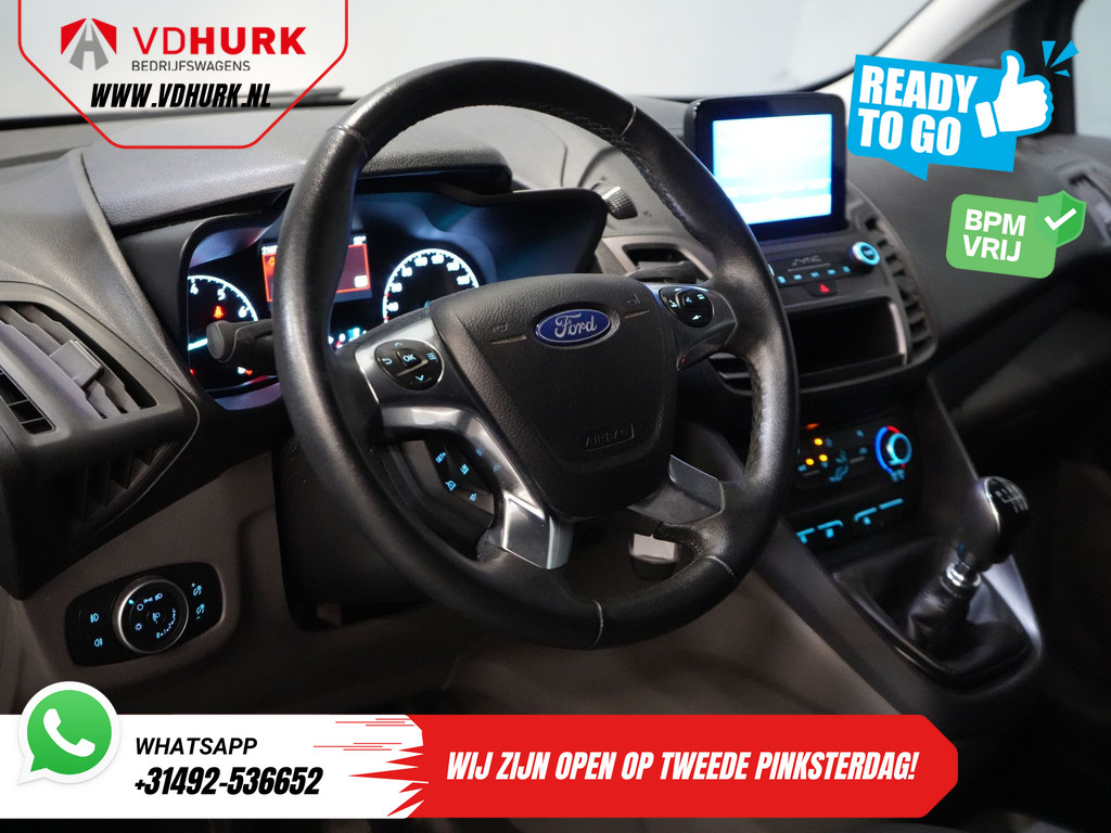 Ford Transit Connect Bestelbus 1.0 EcoBoost BENZINE L2 Trend BPM VRIJ! Ready2Go NL Auto/ Carplay/ Airco/ Camera/ Cruise/ PDC 10