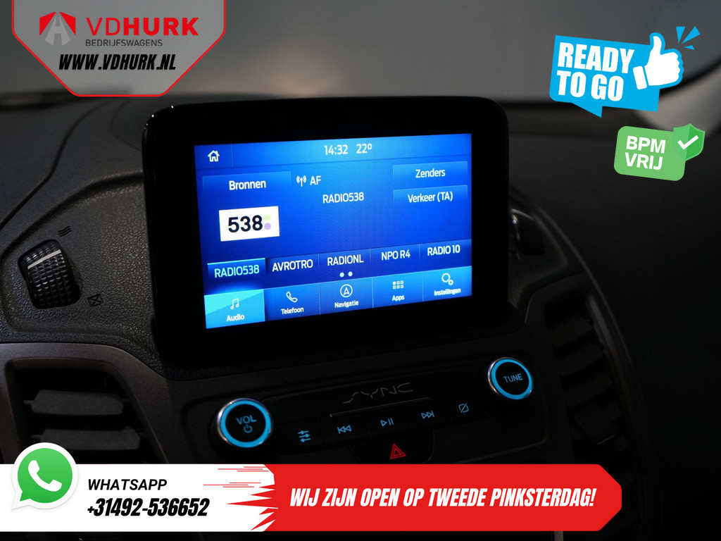 Ford Transit Connect Bestelbus 1.0 EcoBoost BENZINE L2 Trend BPM VRIJ! Ready2Go NL Auto/ Carplay/ Airco/ Camera/ Cruise/ PDC 19