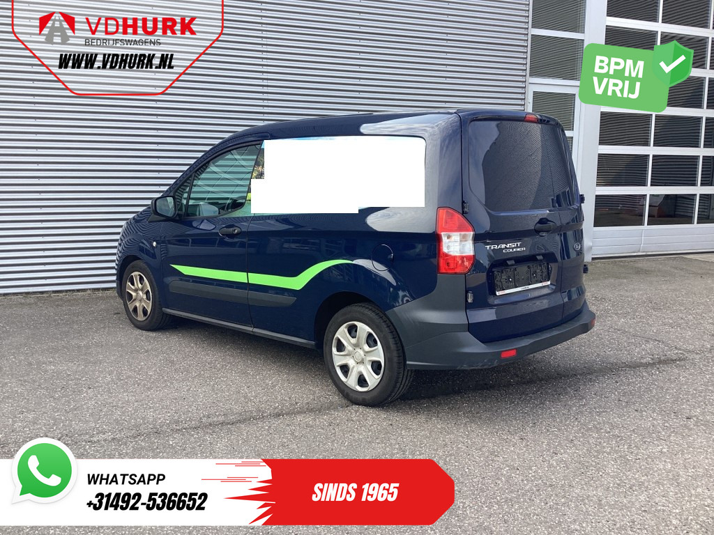 Ford Transit Courier Bestelbus 1.0 EcoBoost 100 pk BPM-vrij BENZINE/ Lage KM-stand!/ Voorruit verw./ Airco 1
