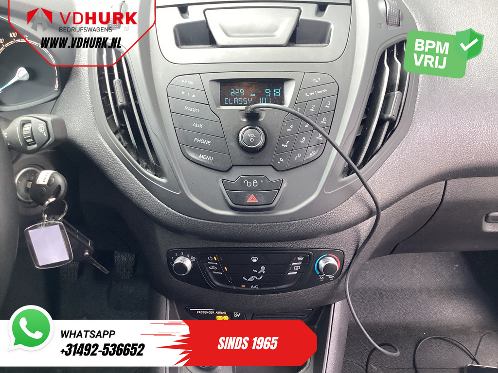Ford Transit Courier Bestelbus 1.0 EcoBoost 100 pk BPM-vrij BENZINE/ Lage KM-stand!/ Voorruit verw./ Airco 12