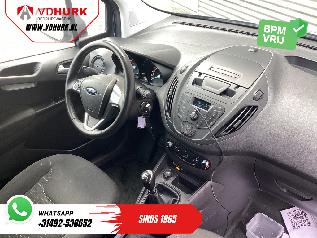 Ford Transit Courier Bestelbus 1.0 EcoBoost 100 pk BPM-vrij BENZINE/ Lage KM-stand!/ Voorruit verw./ Airco 2