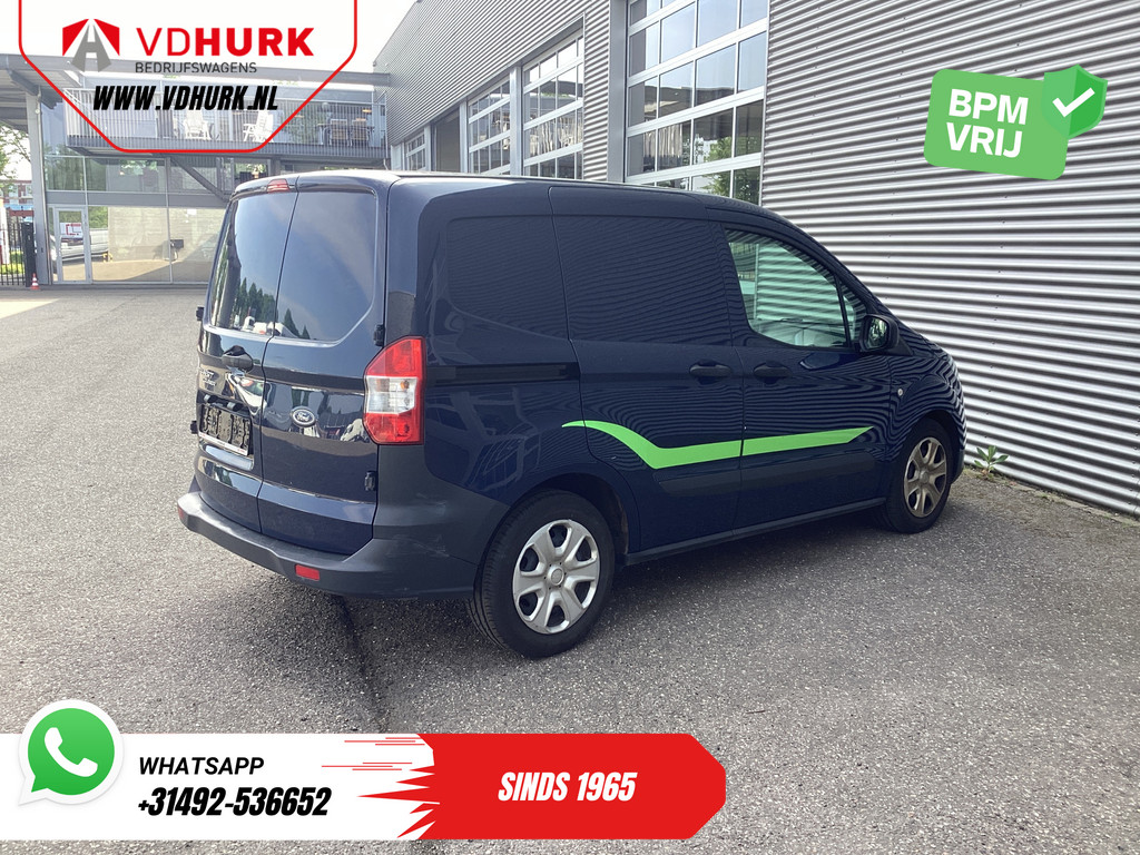 Ford Transit Courier Bestelbus 1.0 EcoBoost 100 pk BPM-vrij BENZINE/ Lage KM-stand!/ Voorruit verw./ Airco 9