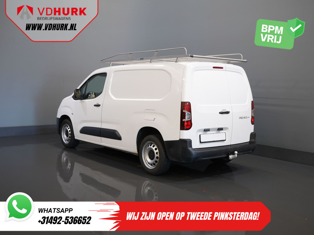 Toyota PROACE CITY Bestelbus 1.5 100 pk L2 BPM VRIJ! Imperiaal/ NL Auto/ Airco/ Cruise/ Trekhaak 1
