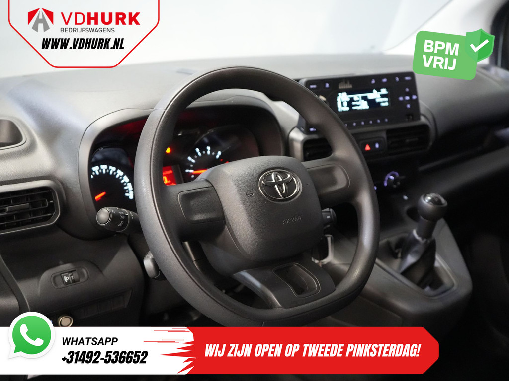 Toyota PROACE CITY Bestelbus 1.5 100 pk L2 BPM VRIJ! Imperiaal/ NL Auto/ Airco/ Cruise/ Trekhaak 13