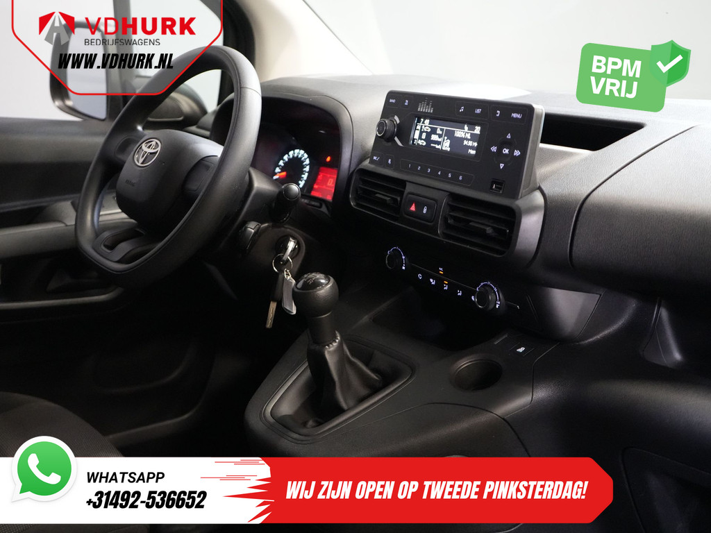 Toyota PROACE CITY Bestelbus 1.5 100 pk L2 BPM VRIJ! Imperiaal/ NL Auto/ Airco/ Cruise/ Trekhaak 2