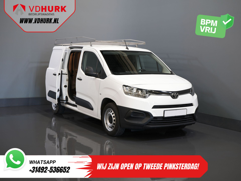 Toyota PROACE CITY Bestelbus 1.5 100 pk L2 BPM VRIJ! Imperiaal/ NL Auto/ Airco/ Cruise/ Trekhaak 8