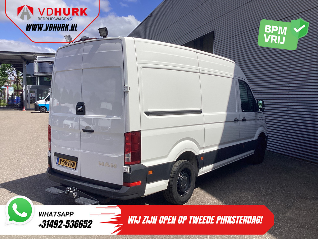 MAN TGE Bestelbus 35 2.0 140 pk Aut. L3H3 BPM VRIJ! Gev.Stoel/ Werklampen/ Carplay /Camera/ Cruise/ Trekhaak/ Opstap/ Aircp 8