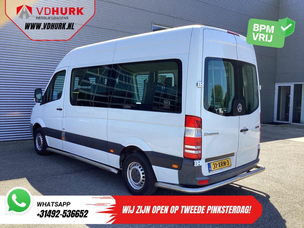 Mercedes-Benz Sprinter Personenvervoer 313 2.2 CDI L2H2 €10.164 Incl. BTW BPM VRIJ! EXPORT ONLY Combi/ 9 Persoons/ Kombi/ 9P/ Airco/ Rolstoellift 1