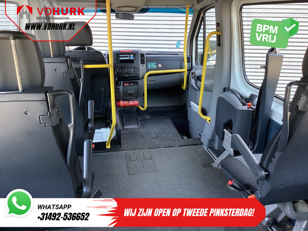 Mercedes-Benz Sprinter Personenvervoer 313 2.2 CDI L2H2 €10.164 Incl. BTW BPM VRIJ! EXPORT ONLY Combi/ 9 Persoons/ Kombi/ 9P/ Airco/ Rolstoellift 11