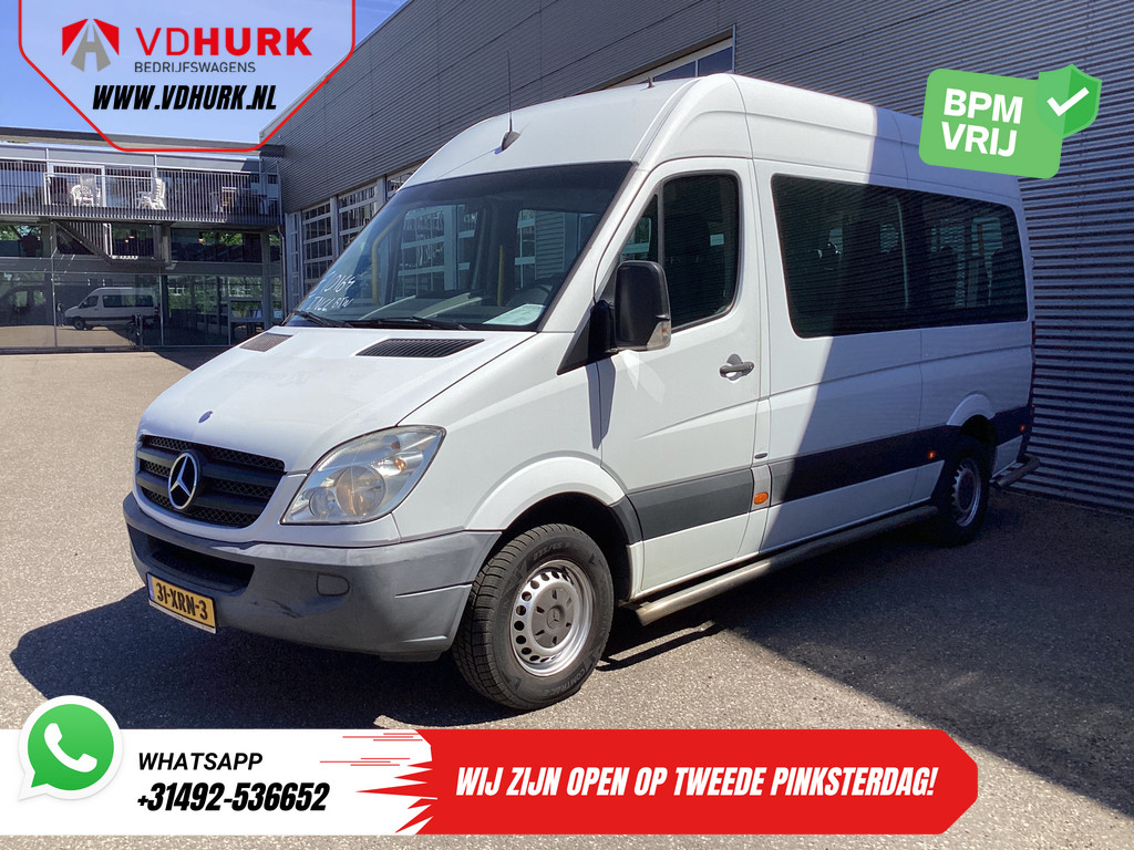 Mercedes-Benz Sprinter Personenvervoer 313 2.2 CDI L2H2 €10.164 Incl. BTW BPM VRIJ! EXPORT ONLY Combi/ 9 Persoons/ Kombi/ 9P/ Airco/ Rolstoellift 8