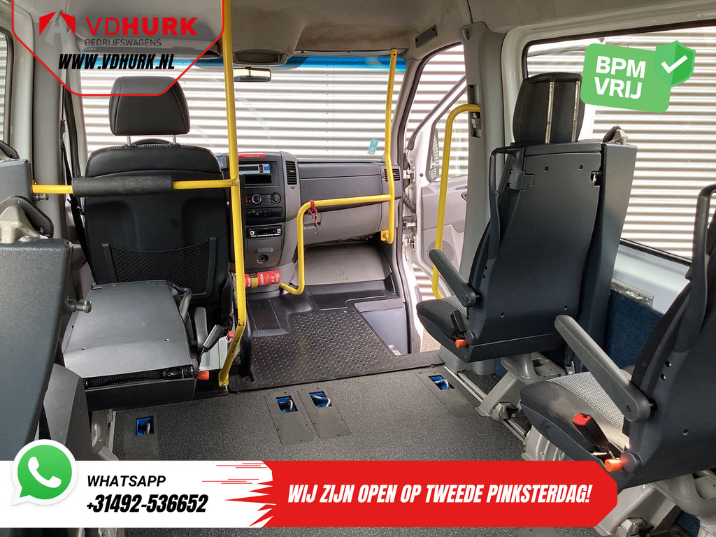 Mercedes-Benz Sprinter Personenbus 313 2.2 CDI L2H2 € 10.164 Incl. BTW EXPORT ONLY Combi/ 9 Persoons/ Kombi/ 9P/ Airco/ Rolstoellift 11