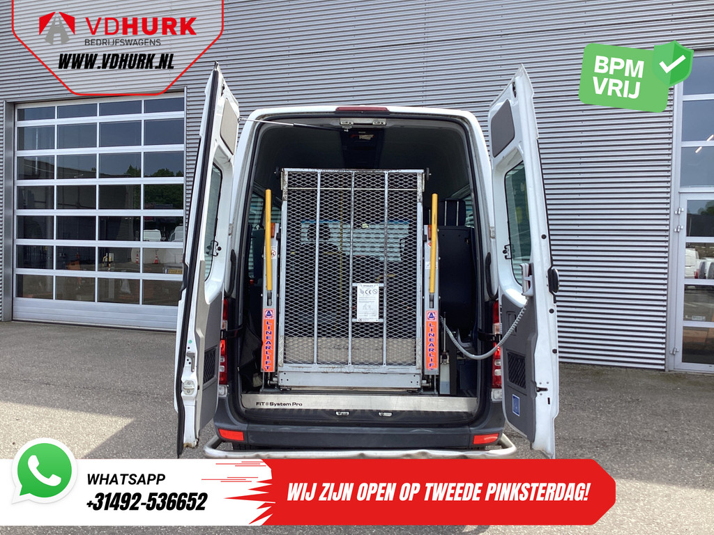 Mercedes-Benz Sprinter Personenbus 313 2.2 CDI L2H2 € 10.164 Incl. BTW EXPORT ONLY Combi/ 9 Persoons/ Kombi/ 9P/ Airco/ Rolstoellift 4