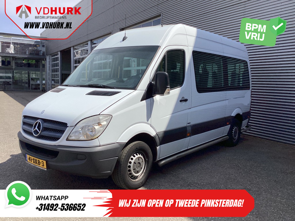 Mercedes-Benz Sprinter Personenbus 313 2.2 CDI L2H2 € 10.164 Incl. BTW EXPORT ONLY Combi/ 9 Persoons/ Kombi/ 9P/ Airco/ Rolstoellift 8