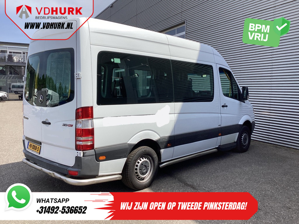 Mercedes-Benz Sprinter Personenbus 313 2.2 CDI L2H2 € 10.164 Incl. BTW EXPORT ONLY Combi/ 9 Persoons/ Kombi/ 9P/ Airco/ Rolstoellift 9