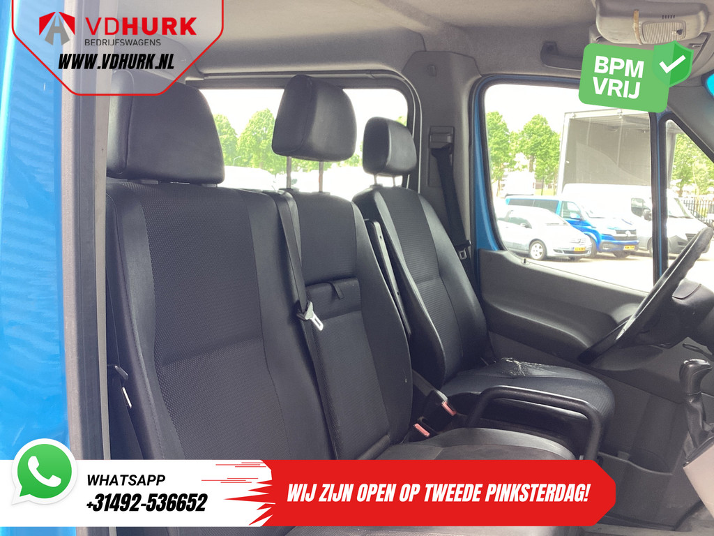 Mercedes-Benz Sprinter Bestelbus 313 2.2 CDI Aut. L2 DC Dubbel Cabine EXPORT ONLY Airco/ 2.8t Trekverm./ Imperiaal & Trap/ 7 Pers. 9