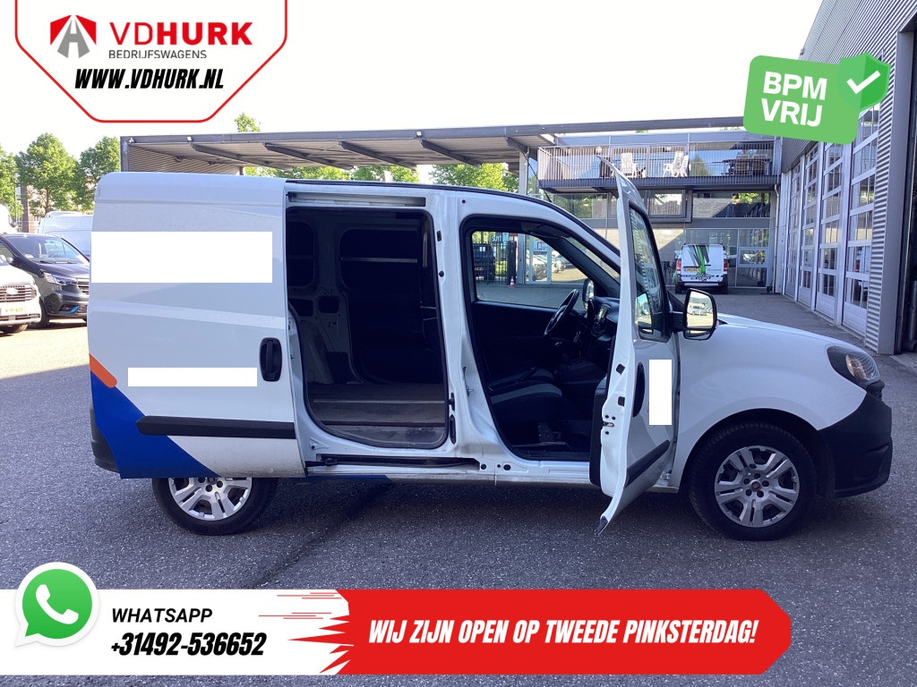 Fiat Dobló Cargo Bestelbus 1.3 MJ BPM VRIJ! 7x Voorraad NL Auto/ Airco/ Bluetooth/ Betimmering 5