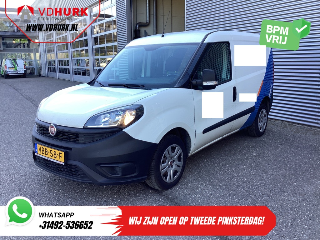 Fiat Dobló Cargo Bestelbus 1.3 MJ BPM VRIJ! 7x Voorraad NL Auto/ Airco/ Bluetooth/ Betimmering 8