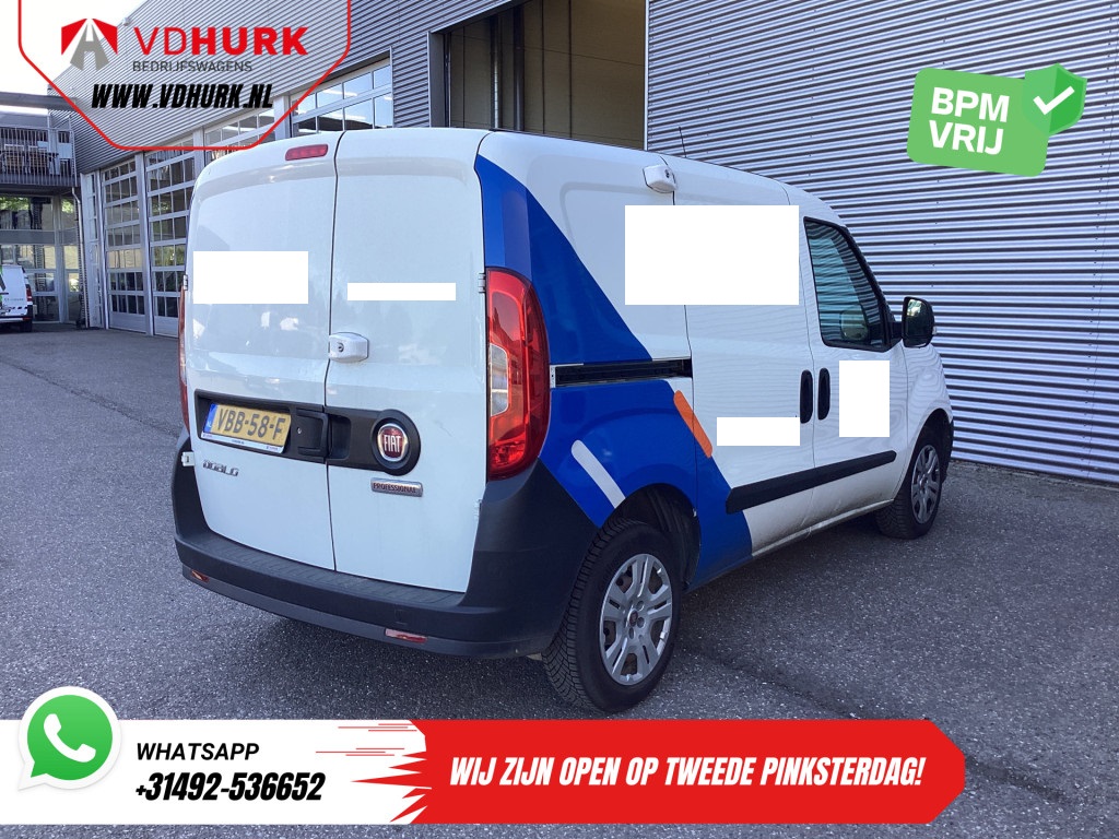 Fiat Dobló Cargo Bestelbus 1.3 MJ BPM VRIJ! 7x Voorraad NL Auto/ Airco/ Bluetooth/ Betimmering 9