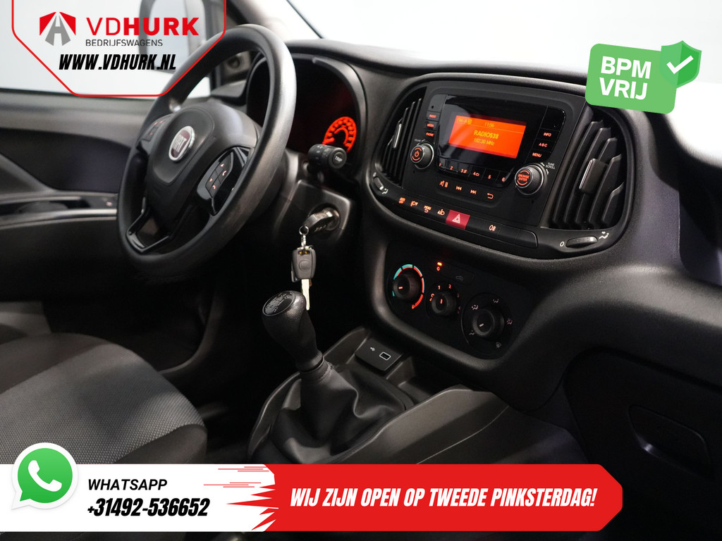 Fiat Dobló Cargo Bestelbus 1.3 MJ BPM VRIJ! 7x Voorraad NL Auto/ Airco/ Bluetooth/ Betimmering 2