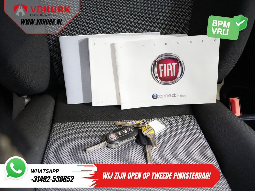 Fiat Dobló Cargo Bestelbus 1.3 MJ BPM VRIJ! 7x Voorraad NL Auto/ Airco/ Bluetooth/ Betimmering 20