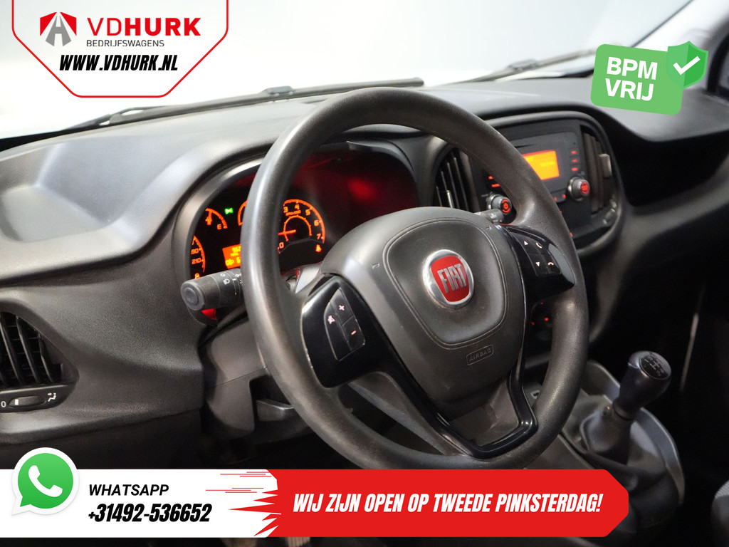 Fiat Dobló Cargo Bestelbus 1.3 MJ BPM VRIJ! 7x Voorraad NL Auto/ Airco/ Bluetooth/ Betimmering 13