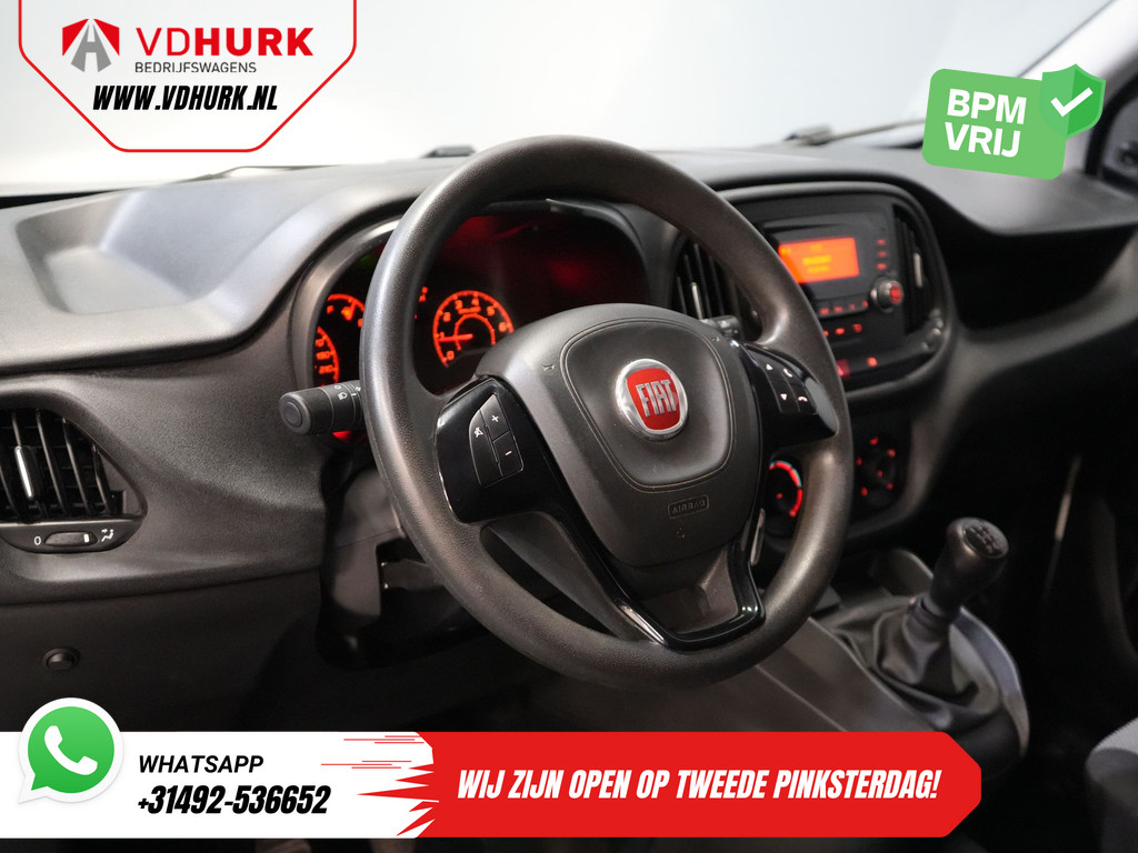 Fiat Dobló Cargo Bestelbus 1.3 MJ BPM VRIJ! 7x Voorraad NL Auto/ Airco/ Bluetooth/ Betimmering 13
