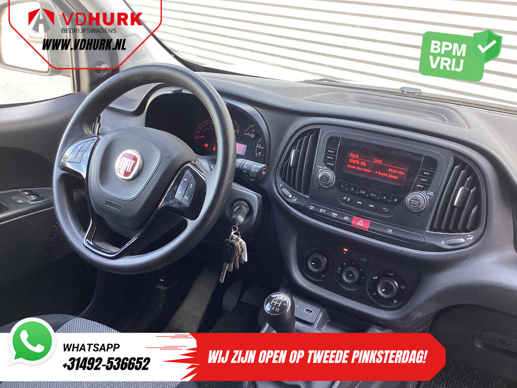 Fiat Dobló Cargo Bestelbus 1.3 MJ BPM VRIJ! 7x Voorraad NL Auto/ Airco/ Bluetooth/ Betimmering 2