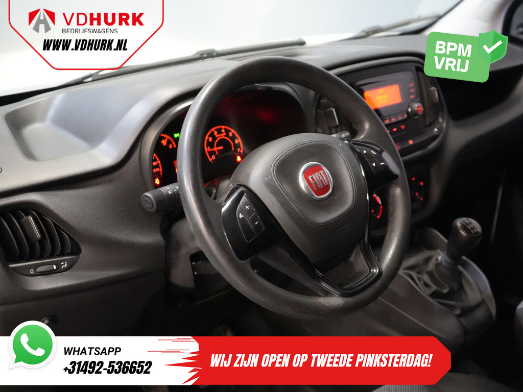 Fiat Dobló Cargo Bestelbus 1.3 MJ BPM VRIJ! 7x Voorraad NL Auto/ Airco/ Bluetooth/ Betimmering 13