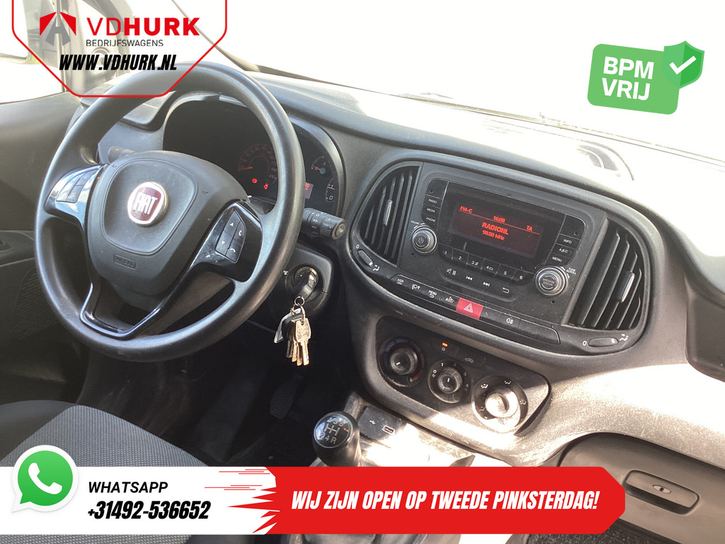 Fiat Dobló Cargo Bestelbus 1.3 MJ BPM VRIJ! 7x Voorraad NL Auto/ Airco/ Bluetooth/ Betimmering 2