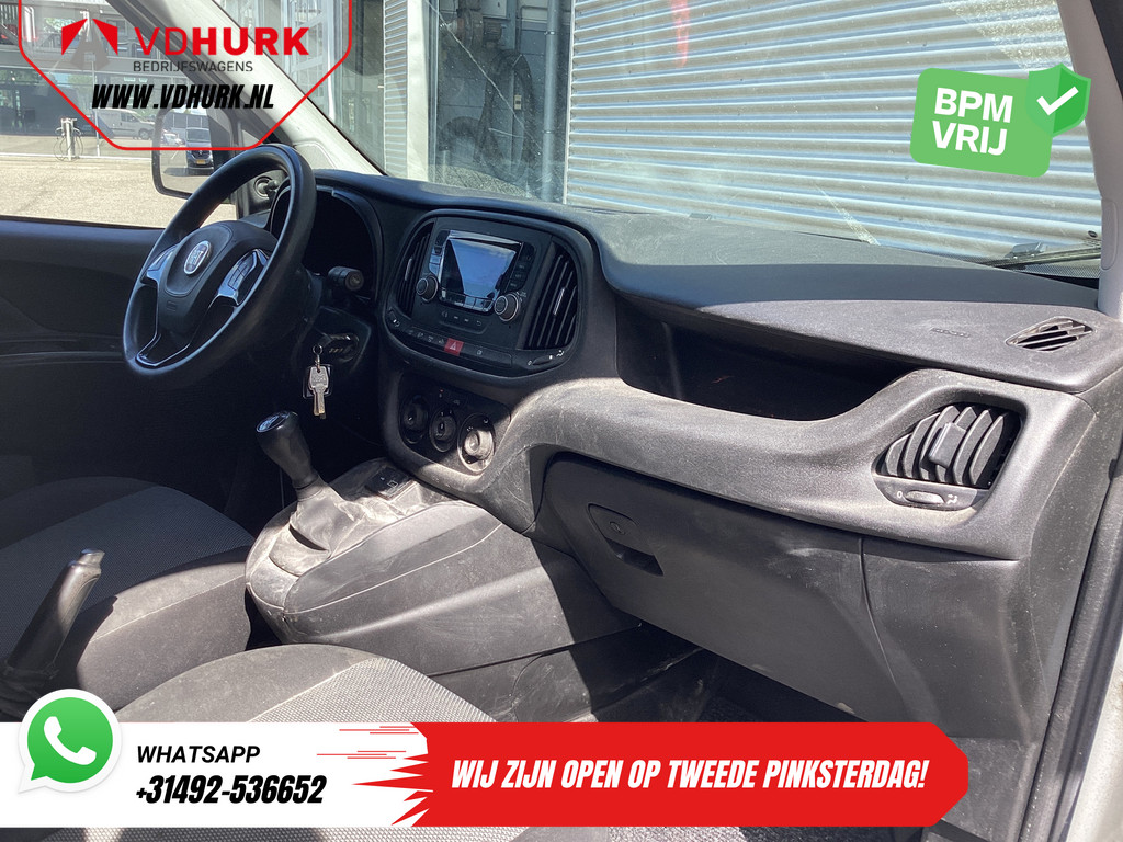 Fiat Dobló Cargo Bestelbus 1.3 MJ BPM VRIJ! 7x Voorraad NL Auto/ Airco/ Bluetooth/ Betimmering 7