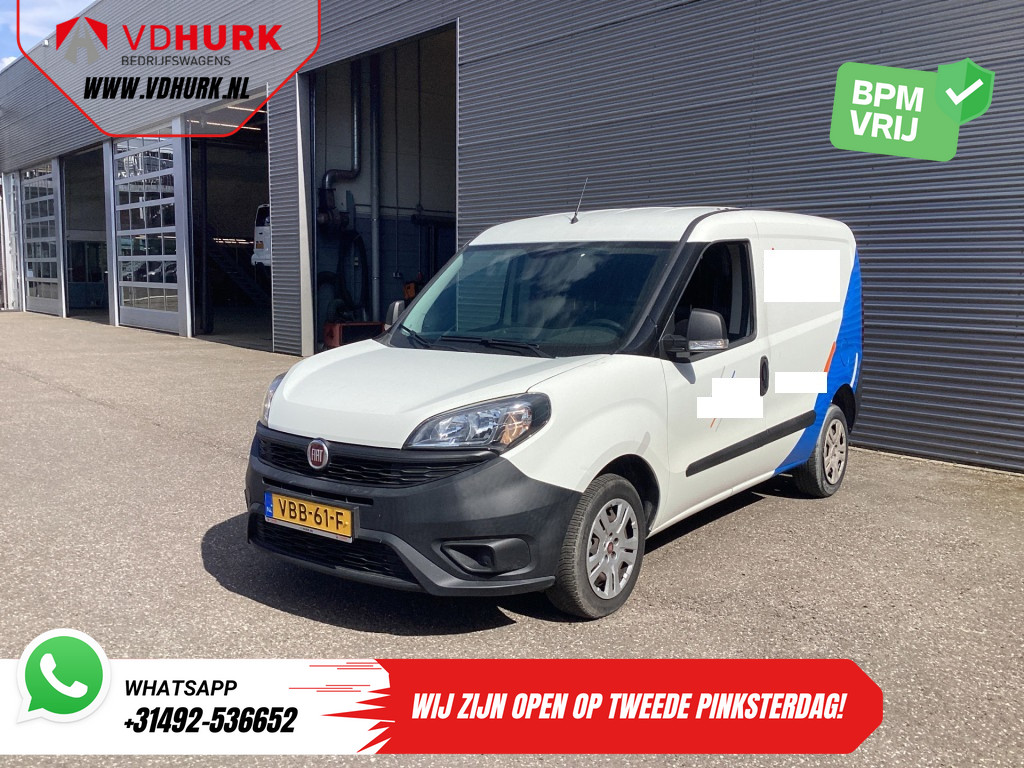 Fiat Dobló Cargo Bestelbus 1.3 MJ BPM VRIJ! 7x Voorraad NL Auto/ Airco/ Bluetooth/ Betimmering 9