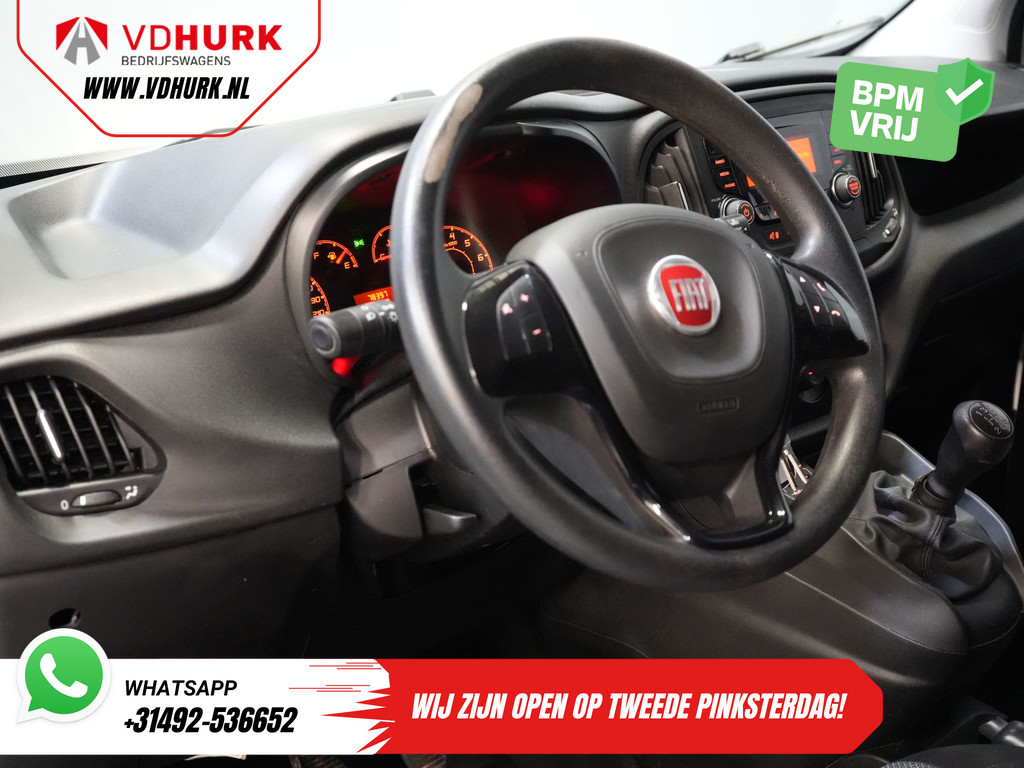 Fiat Dobló Cargo Bestelbus 1.3 MJ BPM VRIJ! 7x Voorraad NL Auto/ Airco/ Bluetooth/ Betimmering 13