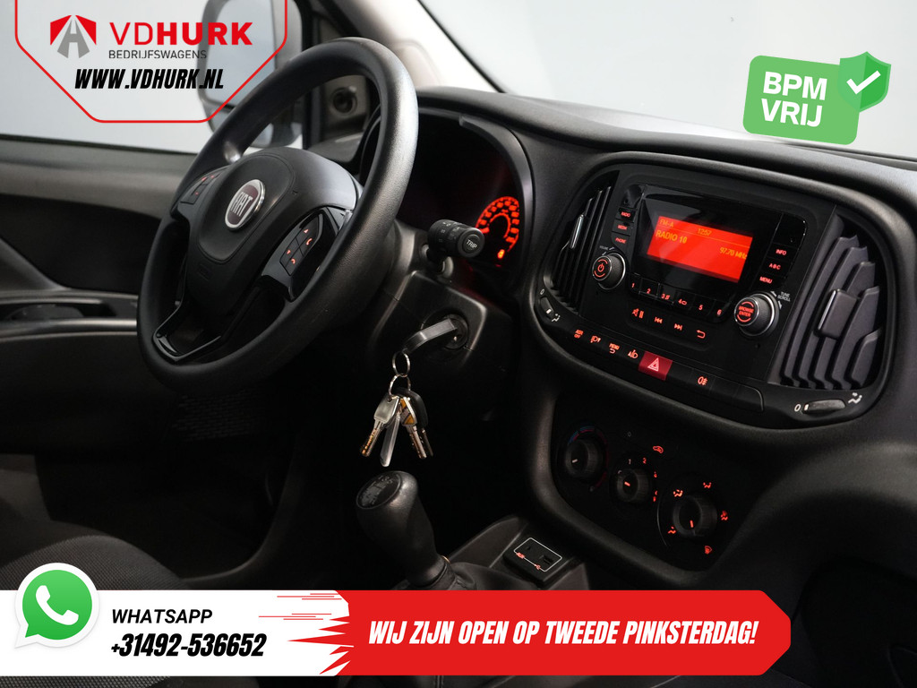 Fiat Dobló Cargo Bestelbus 1.3 MJ BPM VRIJ! 7x Voorraad NL Auto/ Airco/ Bluetooth/ Betimmering 2