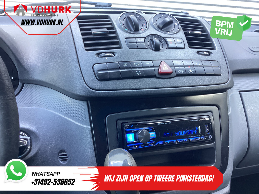 Mercedes-Benz Vito Bestelbus 111 CDI Aut. L3 EXPORT ONLY NL Auto/ APK 01-2026/ Airco/ PDC V+A/ LMV 10