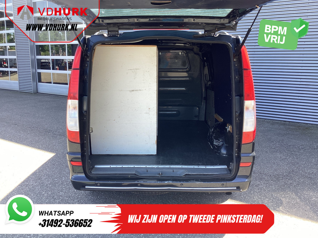 Mercedes-Benz Vito Bestelbus 111 CDI Aut. L3 EXPORT ONLY NL Auto/ APK 01-2026/ Airco/ PDC V+A/ LMV 4