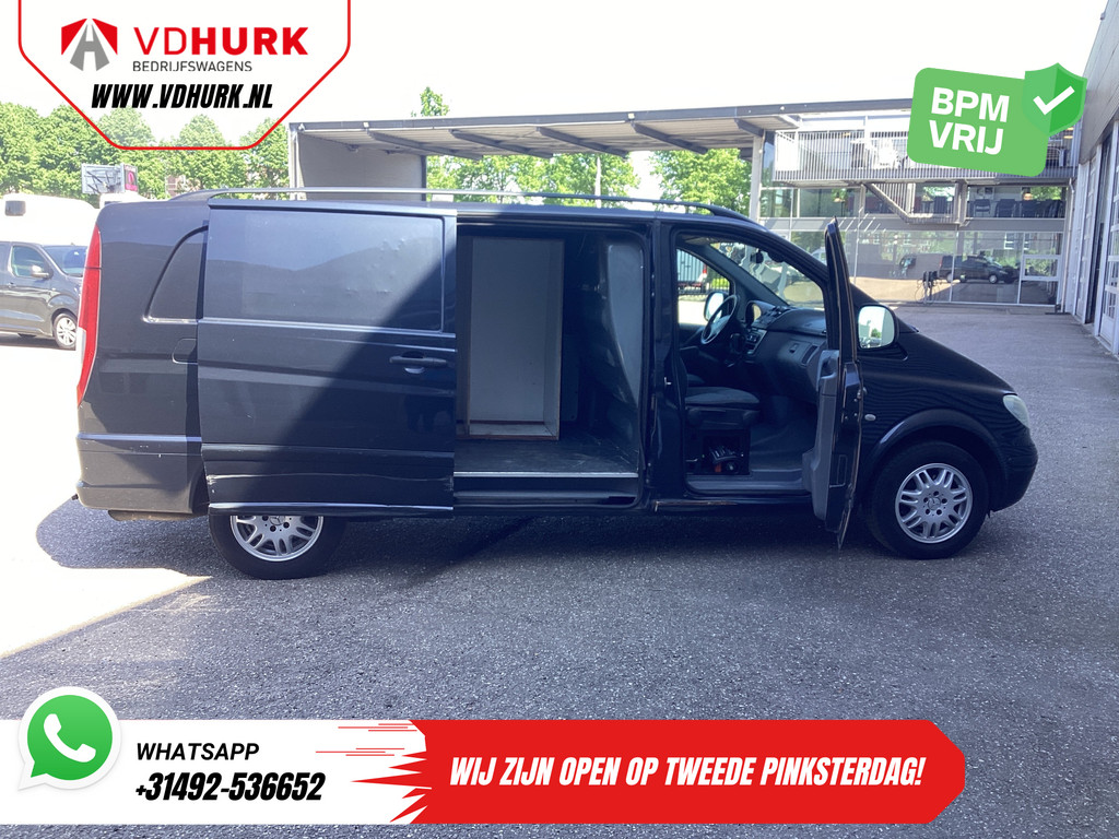 Mercedes-Benz Vito Bestelbus 111 CDI Aut. L3 EXPORT ONLY NL Auto/ APK 01-2026/ Airco/ PDC V+A/ LMV 5