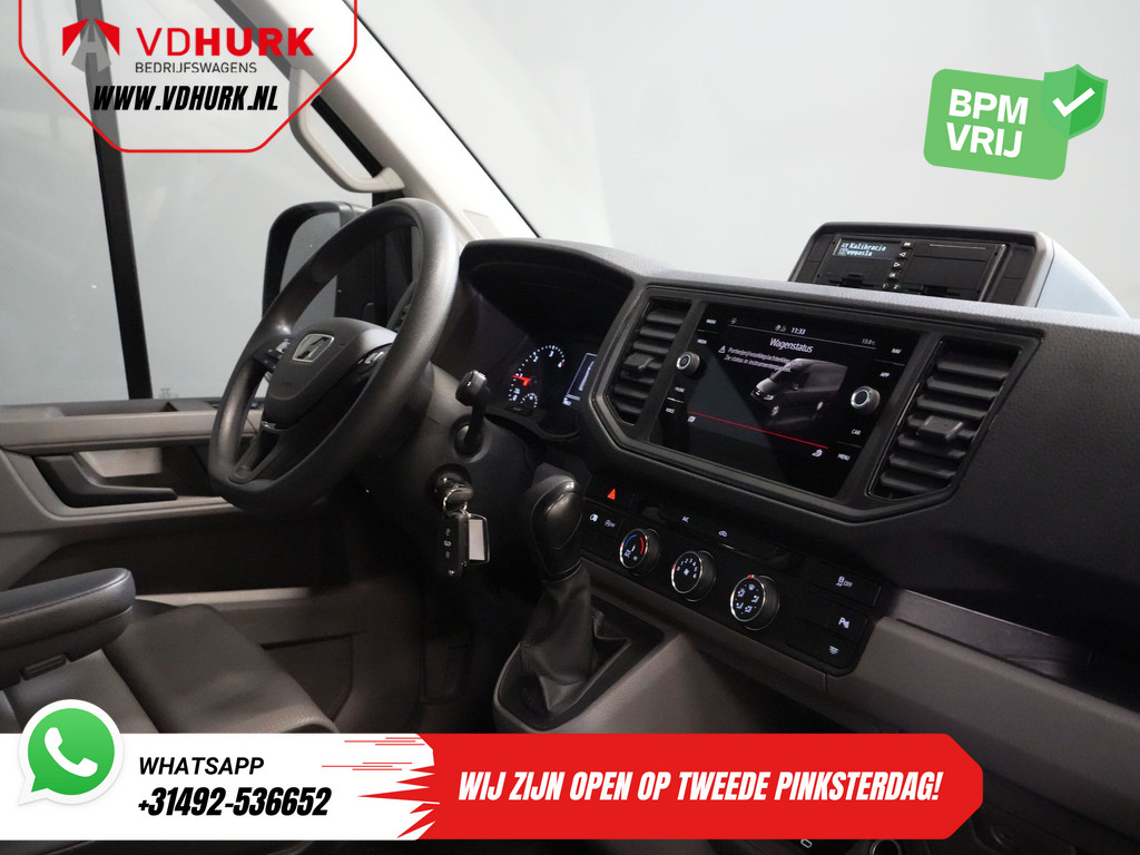 MAN TGE Bestelbus 35 2.0 180 pk DSG Aut. L3H3 BPM VRIJ! Inrichting/ Imperiaal + Ladder/ Tachograaf/ Navi/ Gev.stoel/ CarPlay/ Camera/ PDC/ Cruise/ 2