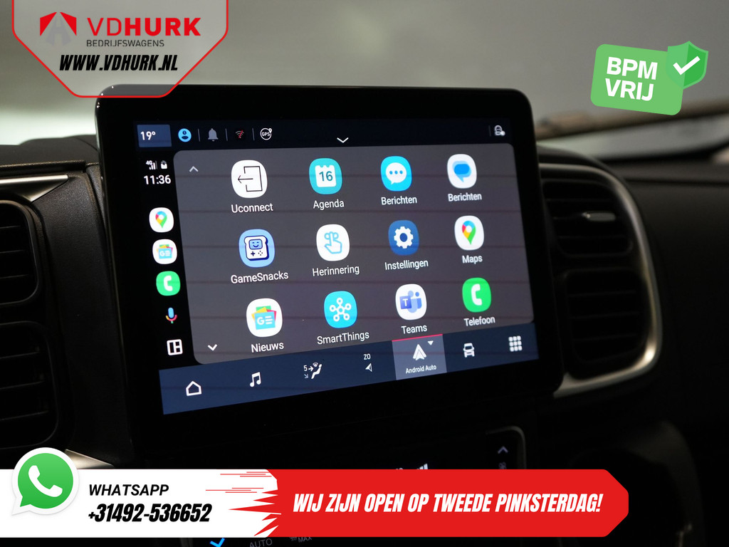 Fiat Ducato Bestelbus 2.2 MJ 140 pk Aut. ZF L2H2 BPM VRIJ! LED/ Carplay/ LMV/ Climate/ Navi/ Camera/ Cruise 22