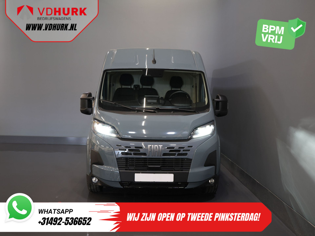 Fiat Ducato Bestelbus 2.2 MJ 140 pk Aut. ZF L2H2 BPM VRIJ! LED/ Carplay/ LMV/ Climate/ Navi/ Camera/ Cruise 6