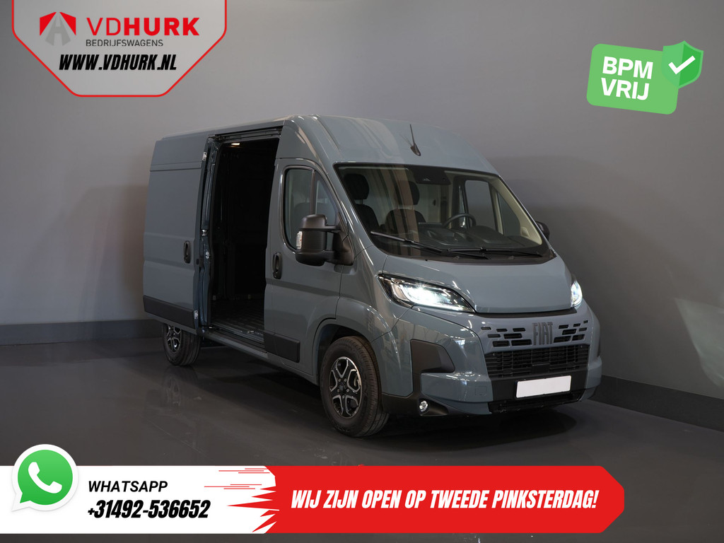 Fiat Ducato Bestelbus 2.2 MJ 140 pk Aut. ZF L2H2 BPM VRIJ! LED/ Carplay/ LMV/ Climate/ Navi/ Camera/ Cruise 8