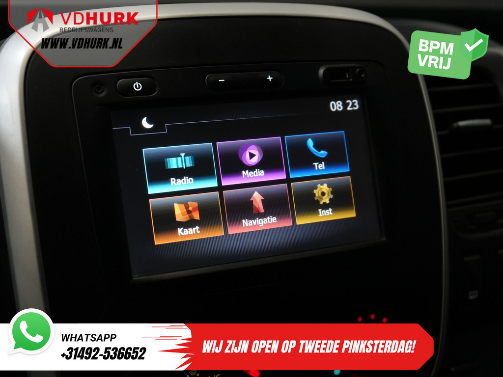 Renault Trafic Bestelbus 1.6 dCi 125pk L2 BPM VRIJ! Navi/ PDC/ Cruise/ Airco 19