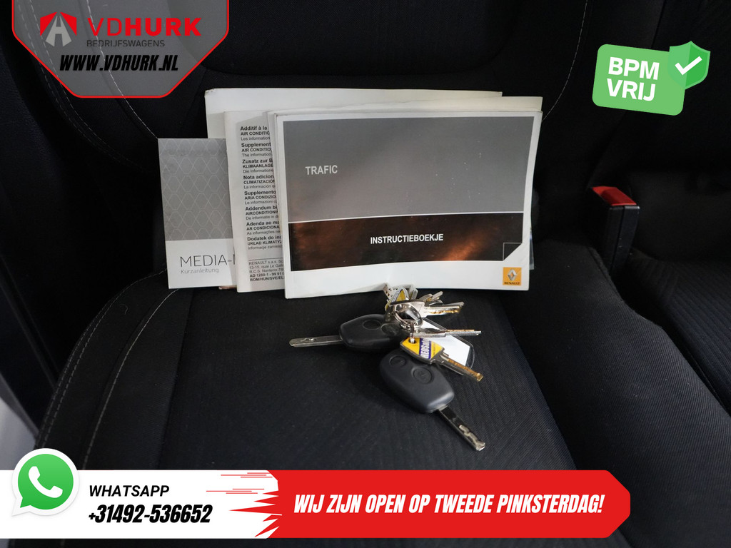 Renault Trafic Bestelbus 1.6 dCi 125pk L2 BPM VRIJ! Navi/ PDC/ Cruise/ Airco 20
