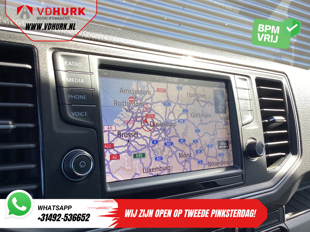 Volkswagen Crafter Bestelbus 2.0 TDI 180 pk DSG Aut. L3H3 BPM VRIJ! Adapt.Cruise/ LED/ Climate/ Gev.Stoel/ Carplay/ Stoelverw./ Stuurverw./ 270Gr.Graden/ Cam 15