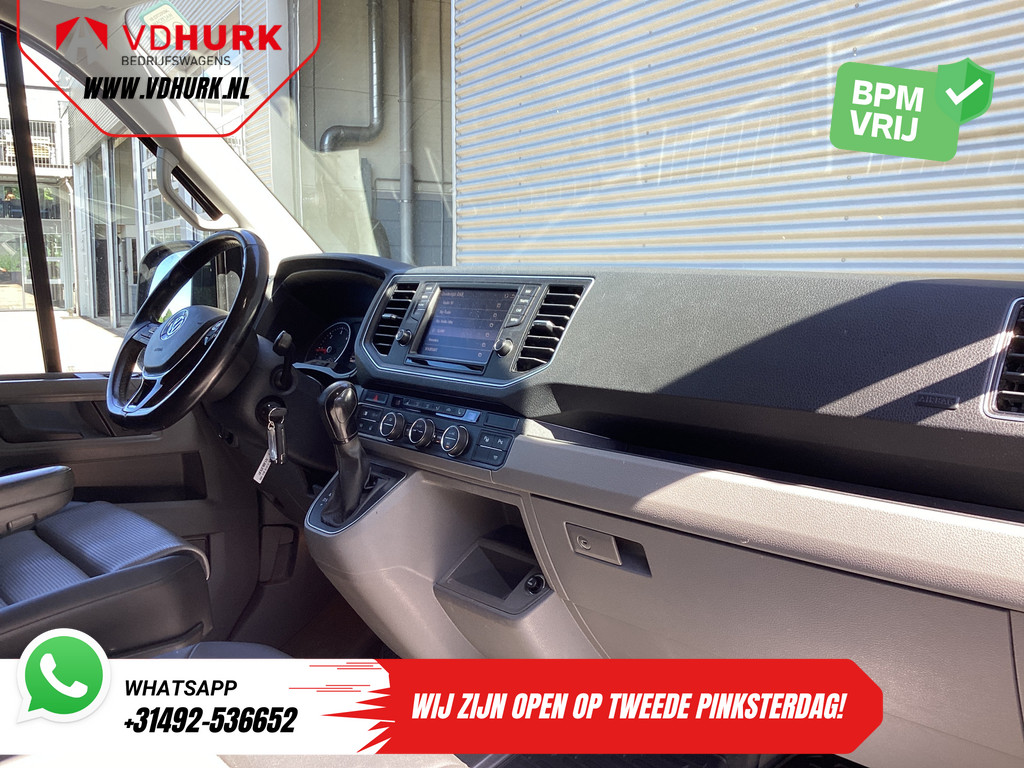 Volkswagen Crafter Bestelbus 2.0 TDI 180 pk DSG Aut. L3H3 BPM VRIJ! Adapt.Cruise/ LED/ Climate/ Gev.Stoel/ Carplay/ Stoelverw./ Stuurverw./ 270Gr.Graden/ Cam 9