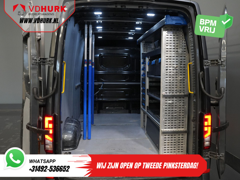 MAN TGE Bestelbus 35 2.0 180 pk DSG Aut. L3H3 BPM VRIJ! Imperiaal+Ladder/ Carplay/ Gev.stoel/ Inrichting/ Camera/ PDC/ Cruise/ Trekhaak/ Airco 14