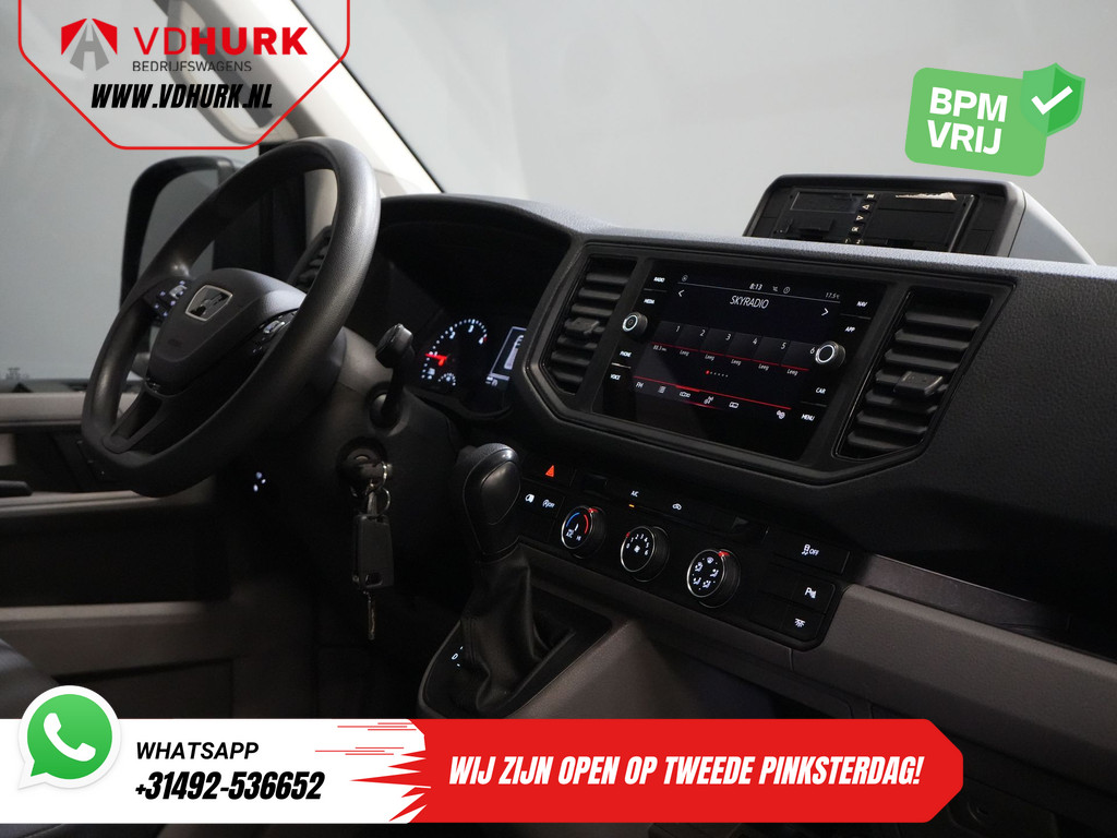 MAN TGE Bestelbus 35 2.0 180 pk DSG Aut. L3H3 BPM VRIJ! Imperiaal+Ladder/ Carplay/ Gev.stoel/ Inrichting/ Camera/ PDC/ Cruise/ Trekhaak/ Airco 2