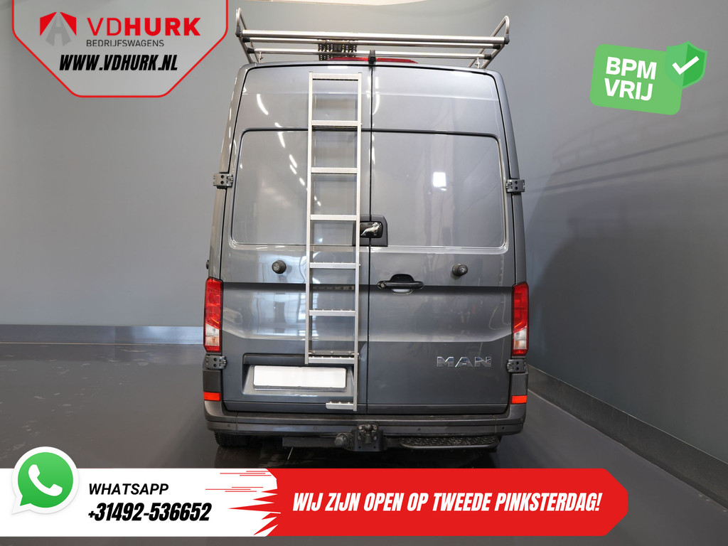 MAN TGE Bestelbus 35 2.0 180 pk DSG Aut. L3H3 BPM VRIJ! Imperiaal+Ladder/ Carplay/ Gev.stoel/ Inrichting/ Camera/ PDC/ Cruise/ Trekhaak/ Airco 5